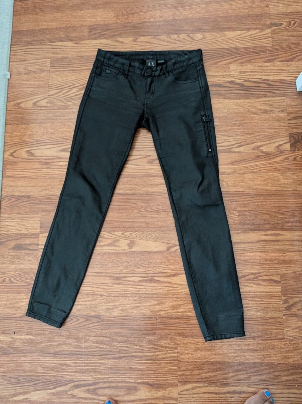 Armani Exchange Women’s Skinny Jeans in Black